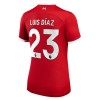 Liverpool 2023-24 Luis Diaz 23 Hjemme - Dame Fotballdrakt